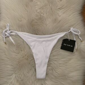 9.0 Swim Whit Bikini Bottom Size 10 beachwear sexy summer NWT